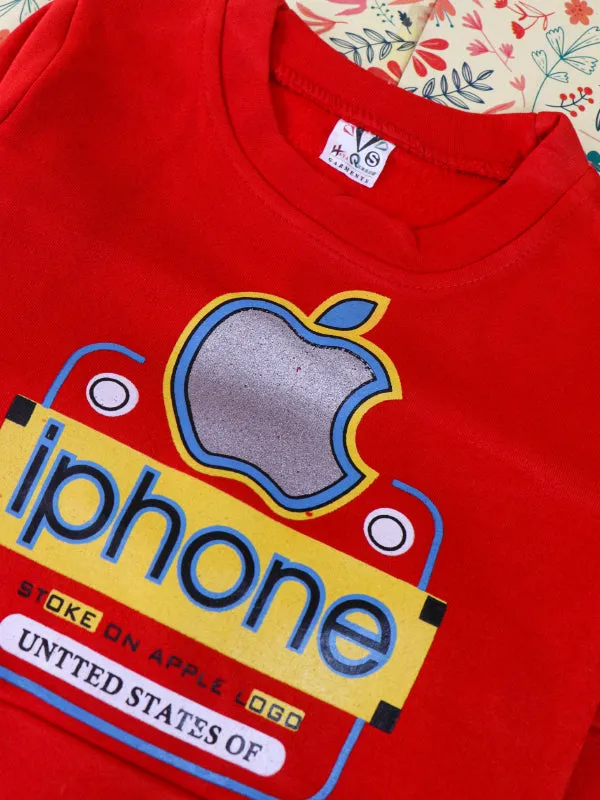 1.5Yr - 4Yrs Apple Red Suit For Kids SG BS84