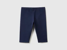 3/4 leggings in stretch cotton 3/4 leggings in stretch cotton