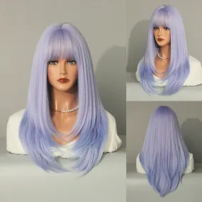 60cm Long 9Style Black Gold Straight Cosplay Hair Wig for Women’s Halloween Christmas Anime Wigs 60cm Long 9Style Black Gold Straight Cosplay Hair Wig for Women’s Halloween Christmas Anime Wigs
