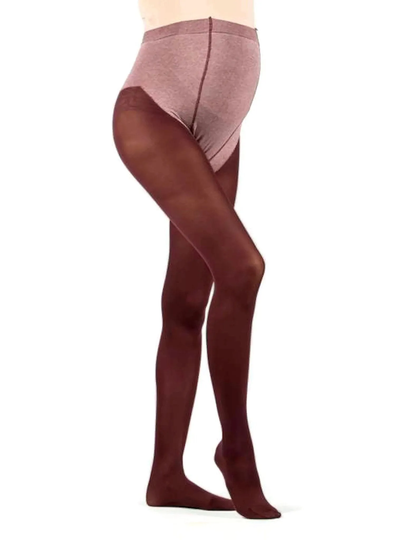 70 Den Maternity Tights - Brown
