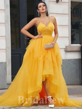 A-line High-Low Formal Best Stylish Princess Long Women Evening Prom Dresses PD743 A-line High-Low Formal Best Stylish Princess Long Women Evening Prom Dresses PD743