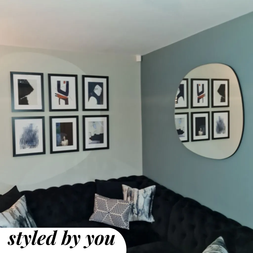 Abstract Portrait Framed Art