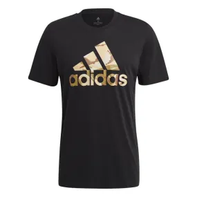 adidas Essentials Camouflage Print Tee - Mens - Black/Aluminium adidas Essentials Camouflage Print Tee - Mens - Black/Aluminium