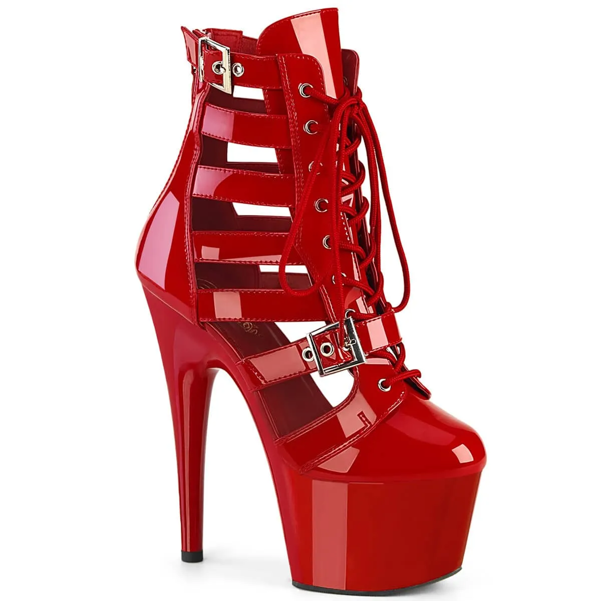 ADORE-1013MST Calf High Gladiator Boots