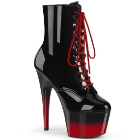 ADORE-1020BR-H Black & Red Calf High Boots ADORE-1020BR-H Black & Red Calf High Boots