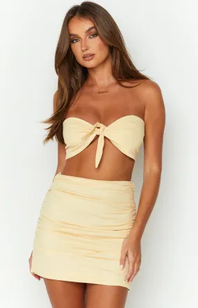 Adrienne Beige Crop Top Adrienne Beige Crop Top