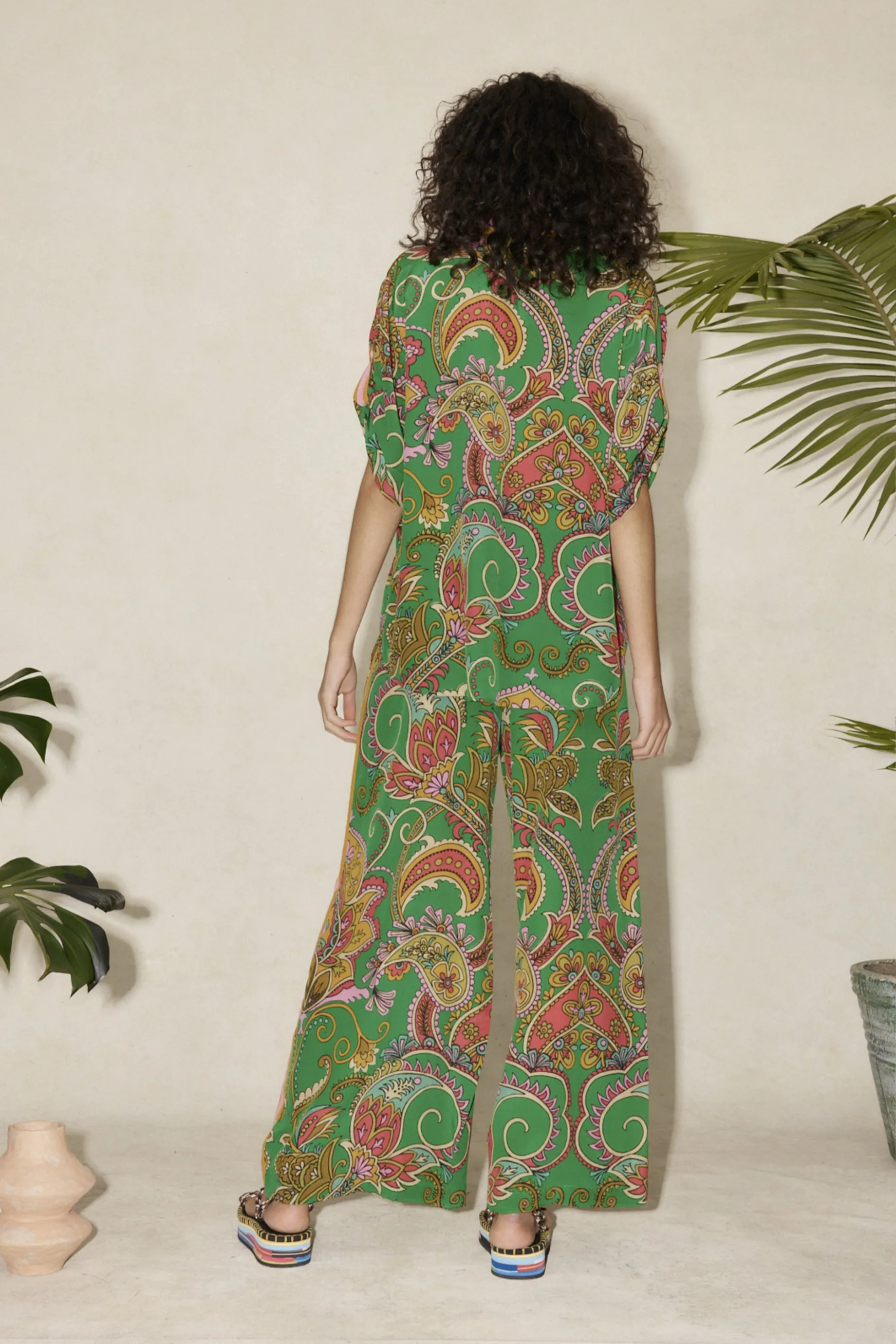 Alemais Marion Shirt - Emerald