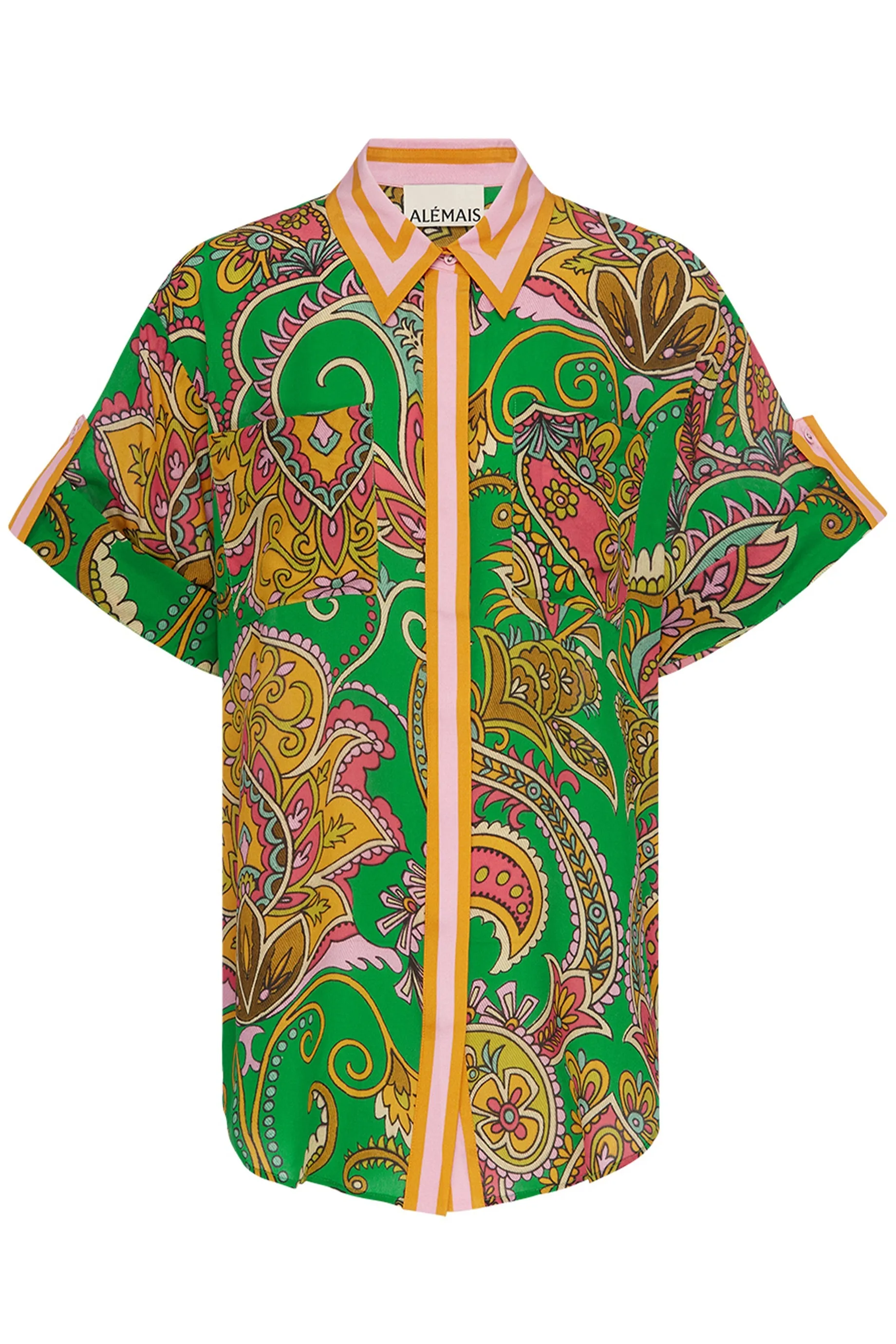 Alemais Marion Shirt - Emerald