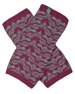 Alpaca Gloves - Escher - Sangria Alpaca Gloves - Escher - Sangria