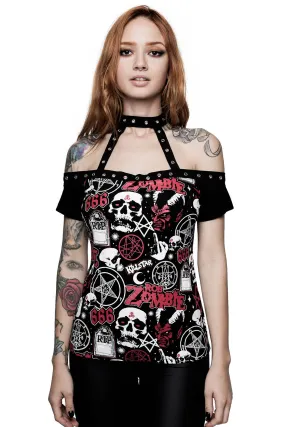 American Nightmare Choker Top - Resurrect American Nightmare Choker Top - Resurrect
