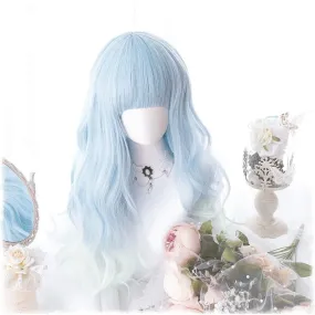 Baby Blue Wavy Wig Baby Blue Wavy Wig