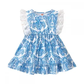 Baby Girl Summer Floral Lace Dress Baby Clothing In Bulk Baby Girl Summer Floral Lace Dress Baby Clothing In Bulk