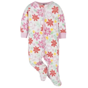 Baby Girls Floral Sleep 'N Play Baby Girls Floral Sleep 'N Play