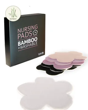 BAMBOO REUSABLE NURSING PADS - 8 pads BAMBOO REUSABLE NURSING PADS - 8 pads