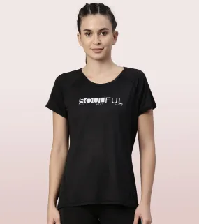 Basic Active Tee | Raglan Sleeve Scoop Neck Dry Fit Graphic Tee Basic Active Tee | Raglan Sleeve Scoop Neck Dry Fit Graphic Tee