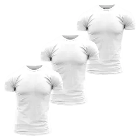 Basic T-Shirts - White - 3 Pack Basic T-Shirts - White - 3 Pack