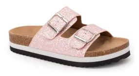 Beach Babe Pink Glitter Slide Beach Babe Pink Glitter Slide