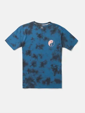 Big Boys Counterbalance Dye Short Sleeve Tee - Dark Blue Big Boys Counterbalance Dye Short Sleeve Tee - Dark Blue