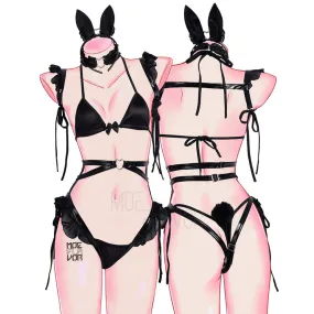 Black Valentine Bunny Black Valentine Bunny