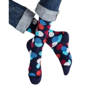 Bleuforet Men's Circle Pattern Cotton Socks Bleuforet Men's Circle Pattern Cotton Socks