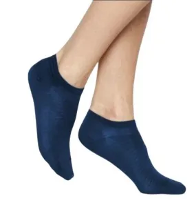 Bleuforet Mercerized Cotton Low-Cut Ankle Socks Bleuforet Mercerized Cotton Low-Cut Ankle Socks