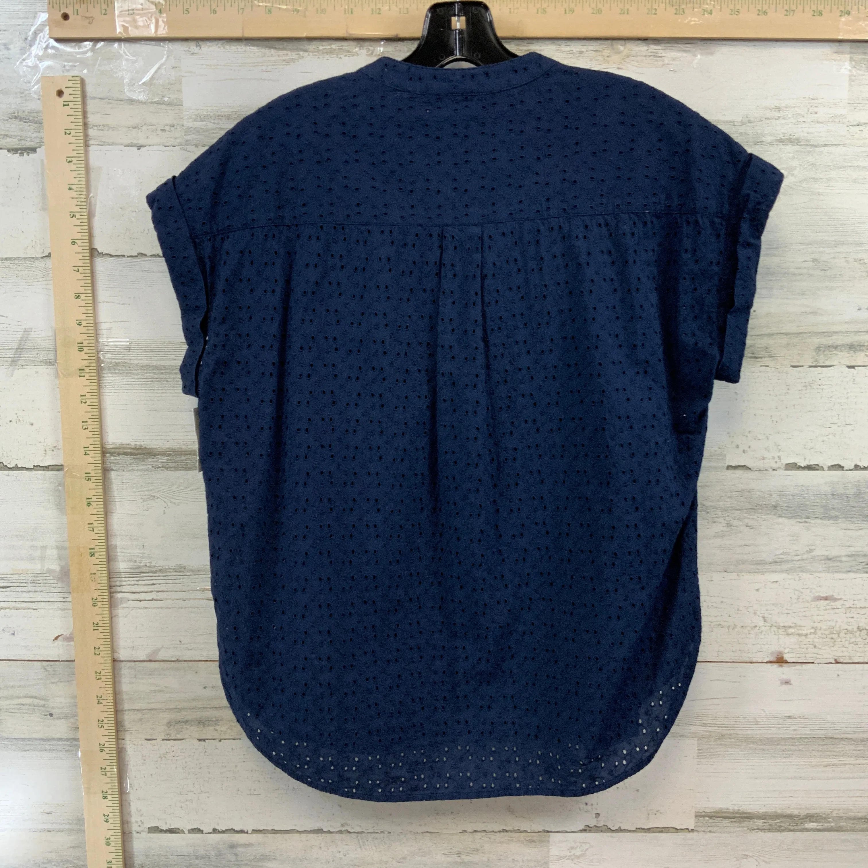 Blouse Short Sleeve By J Crew O  Size: S