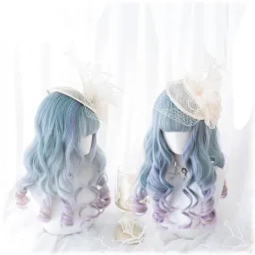 Blue Purple Ombre Long Wig Blue Purple Ombre Long Wig