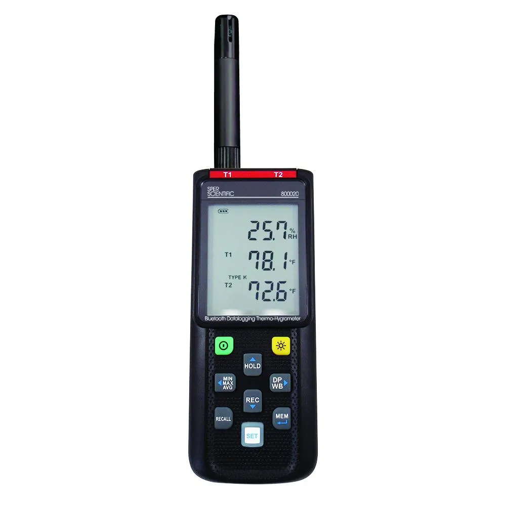 Bluetooth Datalogging Thermo-Hygrometer
