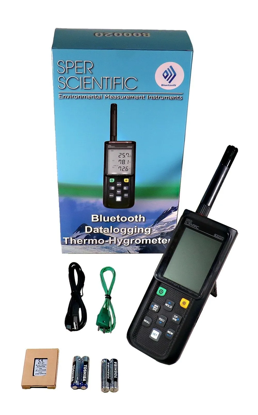 Bluetooth Datalogging Thermo-Hygrometer