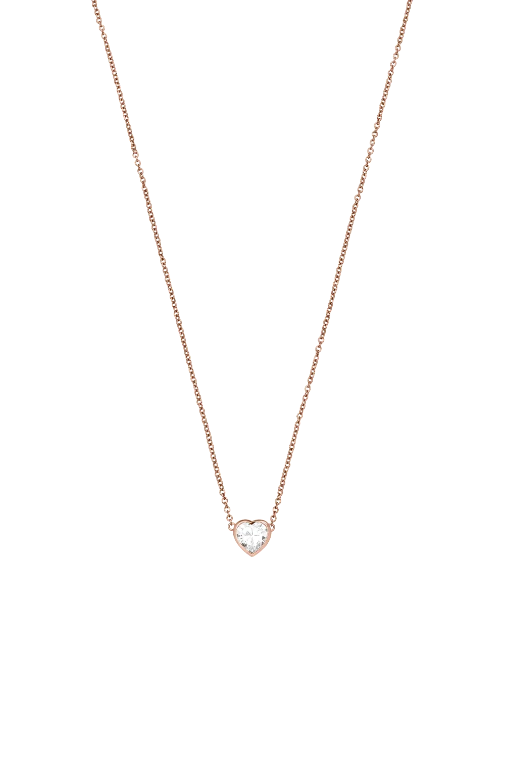 Brilliant Heart Gift Box Rose Gold