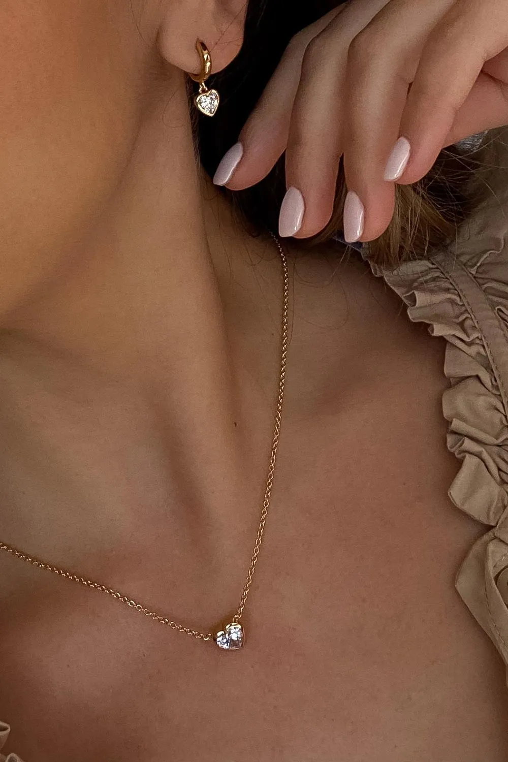Brilliant Heart Gift Box Rose Gold