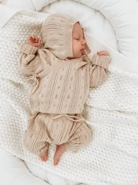Bring Me Home Pointelle Set | Beige Bring Me Home Pointelle Set | Beige