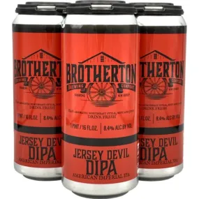 Brotherton Jersey Devil DIPA 4pk Can Brotherton Jersey Devil DIPA 4pk Can