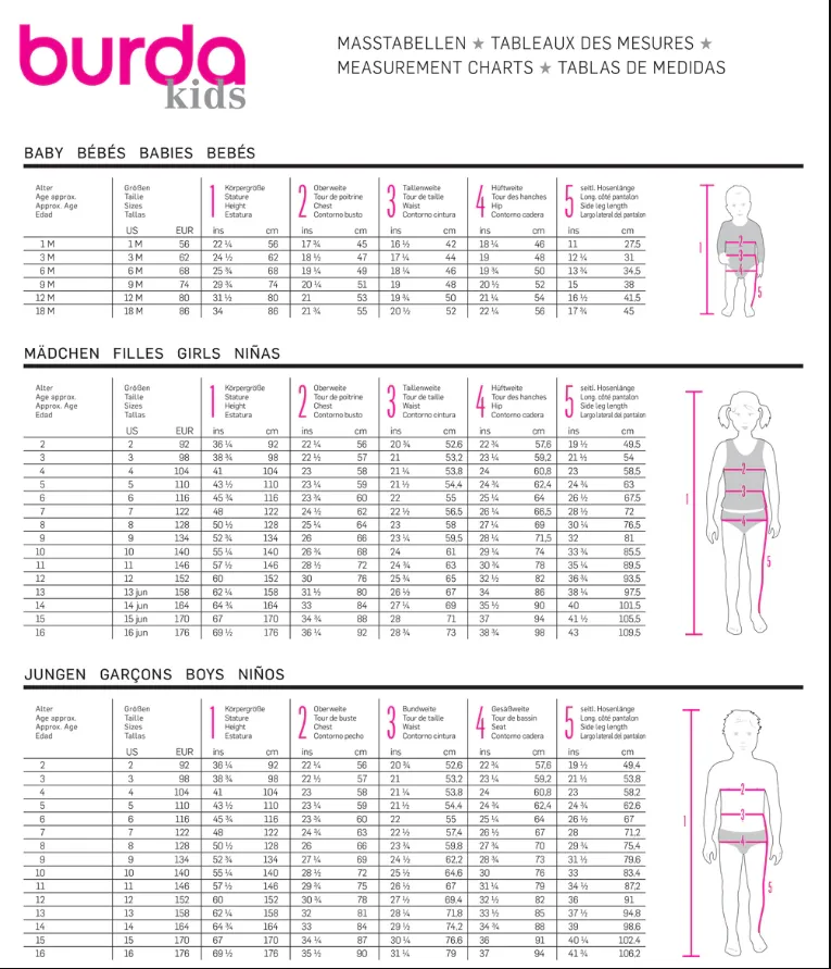 Burda Baby/Child Outfit 9435