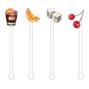 Call Me Old Fashioned Acrylic Stir Sticks Call Me Old Fashioned Acrylic Stir Sticks