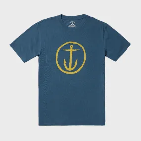 Captain Fin Mens OG Logo T-Shirt - Dark Navy Captain Fin Mens OG Logo T-Shirt - Dark Navy