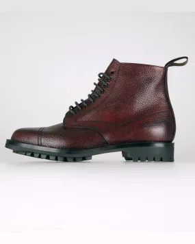 Cheaney Pennine II R Country Derby Boot - Burgundy Grain Leather Cheaney Pennine II R Country Derby Boot - Burgundy Grain Leather