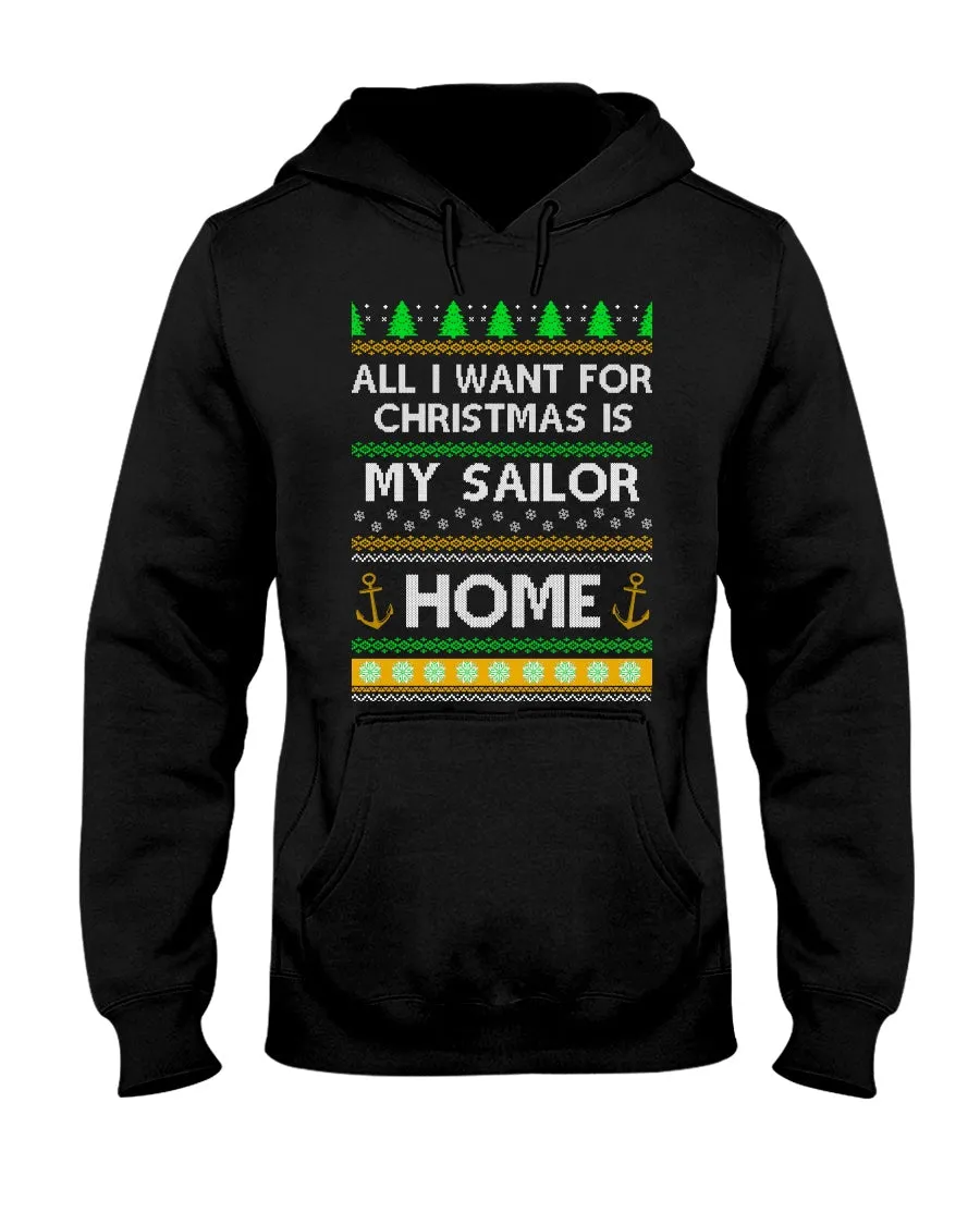 Christmas Navy Mom T-shirts