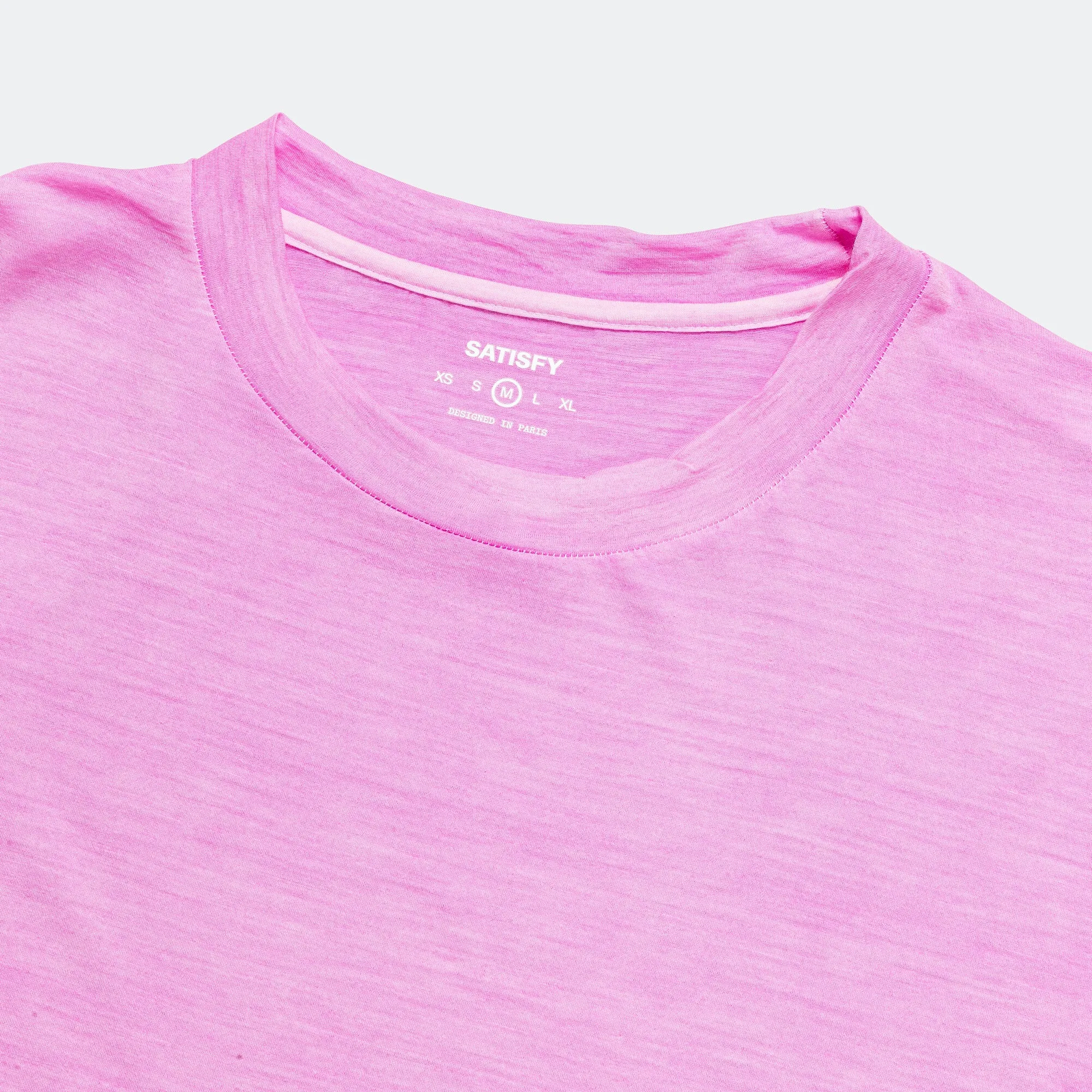 Cloud Merino Long Tee - Thermo Pink
