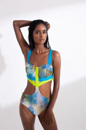 Connect Monokini- Fall at the Beach Connect Monokini- Fall at the Beach