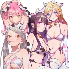 Cow Event Stickers Cow Event Stickers