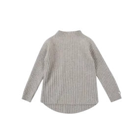 Dai Merino Wool Sweater | Beige Melange Dai Merino Wool Sweater | Beige Melange