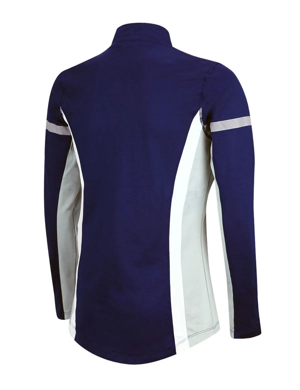 Damen Thermo Funktions Laufshirt Langarm Blau