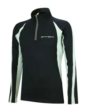 Damen Thermo Funktions Laufshirt Langarm Pro Schwarz Damen Thermo Funktions Laufshirt Langarm Pro Schwarz