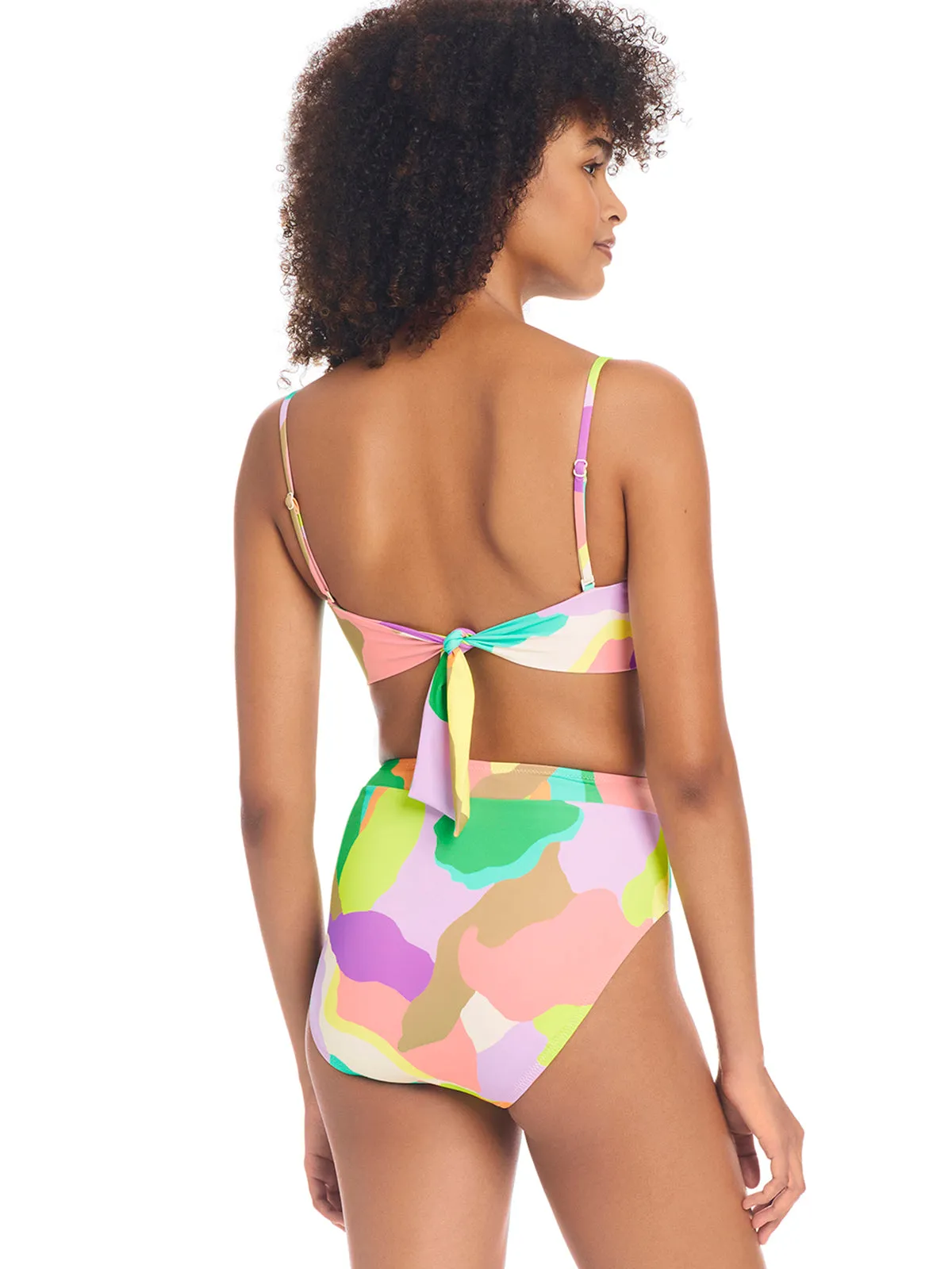 Daytripper Bandeau Bikini Top Multi