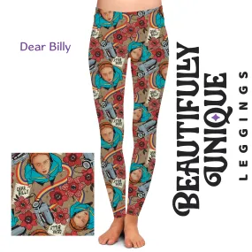 Dear Billy (Semi-Exclusive) - High-quality Handcrafted Vibrant Leggings Dear Billy (Semi-Exclusive) - High-quality Handcrafted Vibrant Leggings