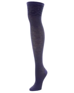 Deco Fan Over The Knee Cotton Blend Socks Deco Fan Over The Knee Cotton Blend Socks