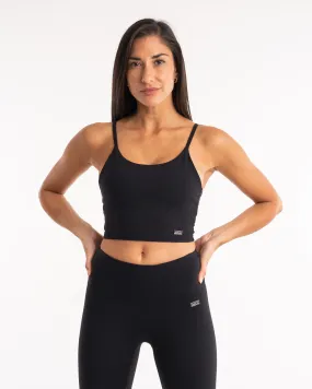 Delia Tank Bra - Black Delia Tank Bra - Black