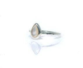 Dew Drop Mother of Pearl Ring Dew Drop Mother of Pearl Ring