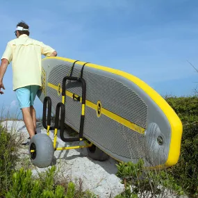 Double SUP Beach Cart for Sand | Balloon Wheel Cart Double SUP Beach Cart for Sand | Balloon Wheel Cart